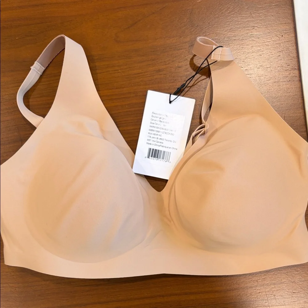 Knix Nude Wireless Bra - Picture 1 of 4